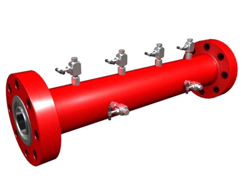 API 6A Flanged Data Header