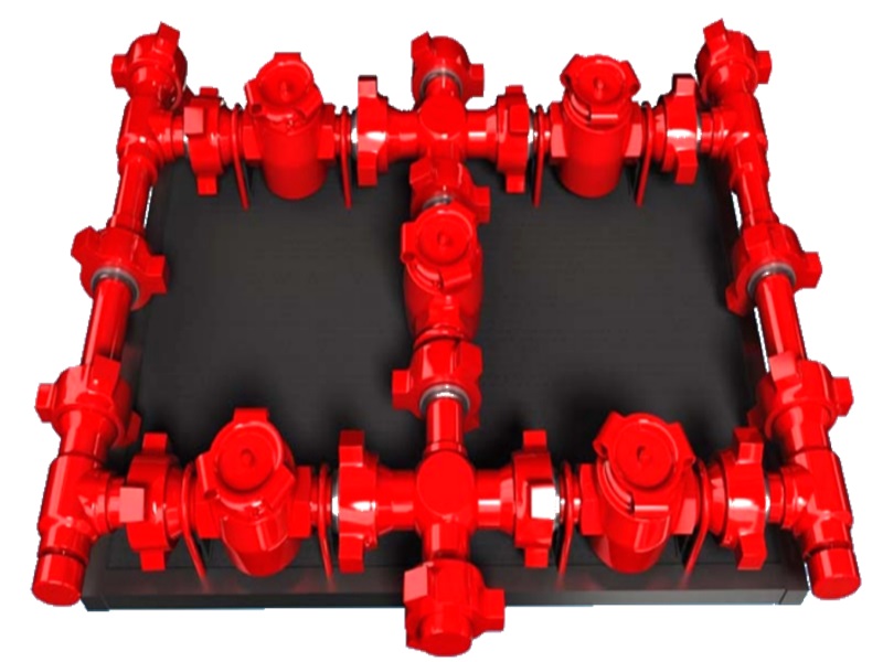 Drill floor manifold