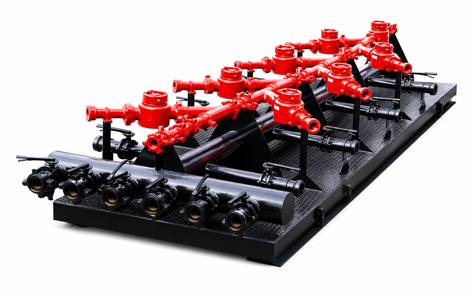 Combined High-/Low-Pressure Manifold