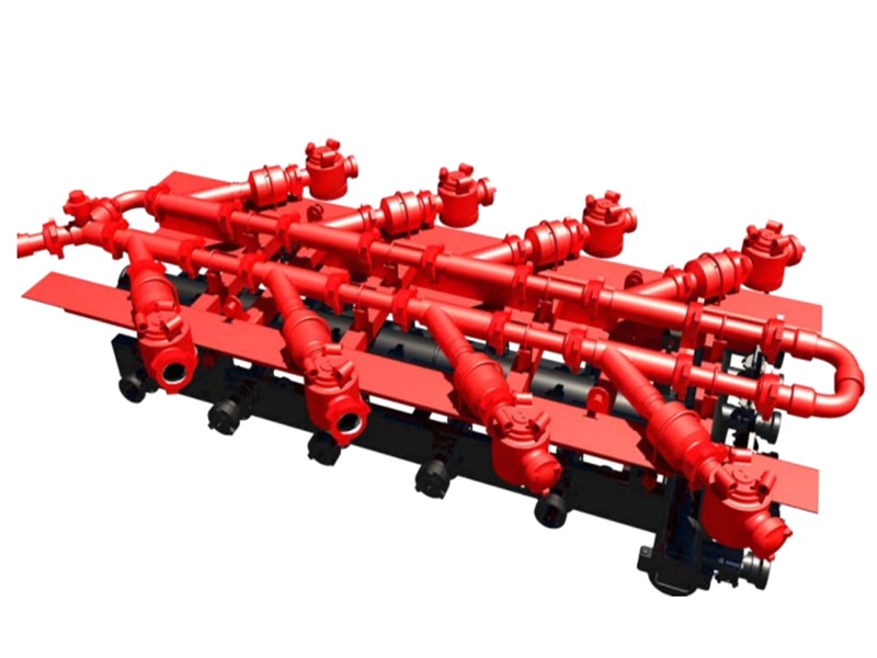 Fracturing manifold