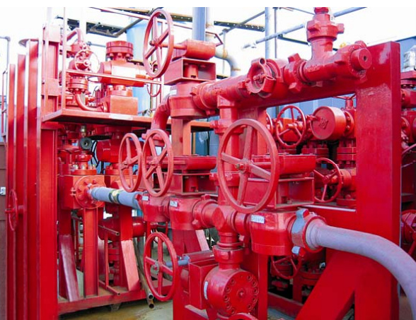 Manifold de cementación de alta presión