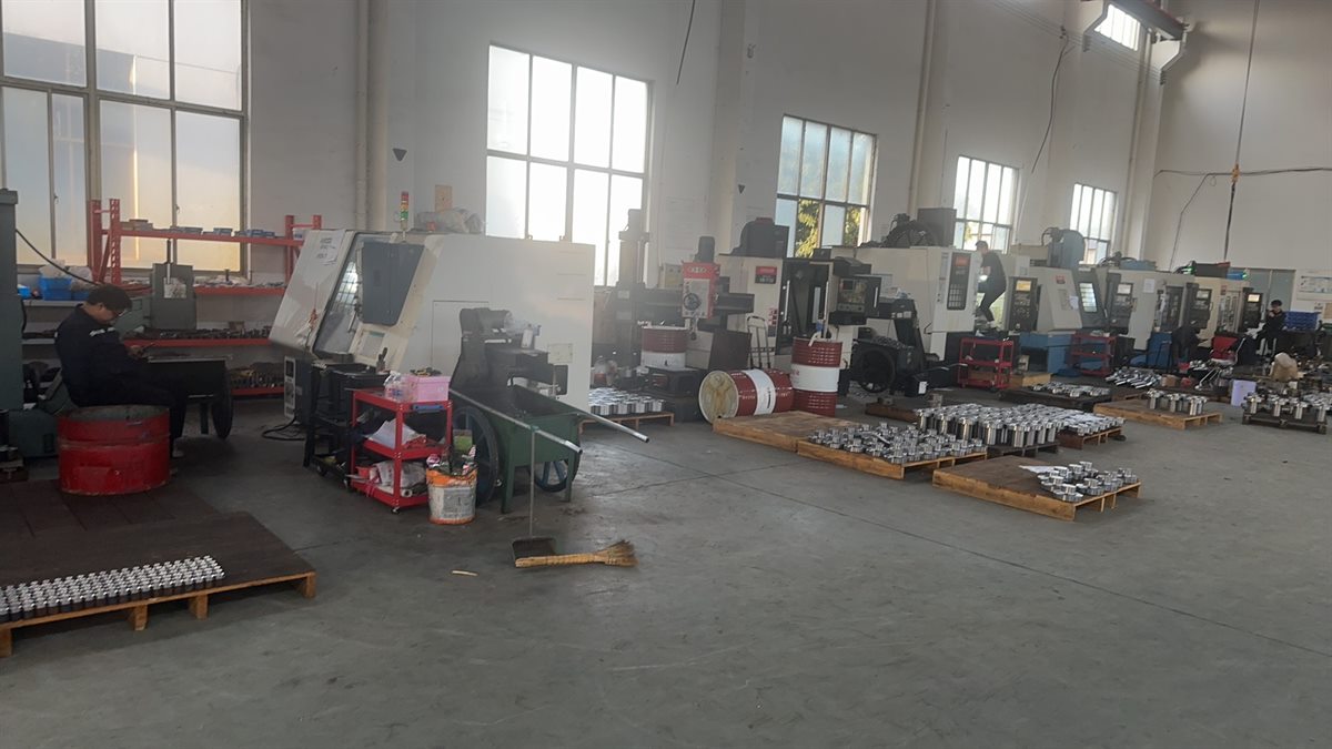Workshop machining site