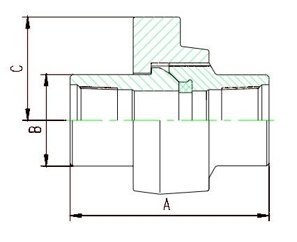 Metric Tr Thread Hammer Union