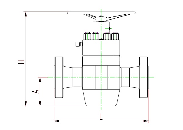 Non-Rising-Stem Slab Gate Valve