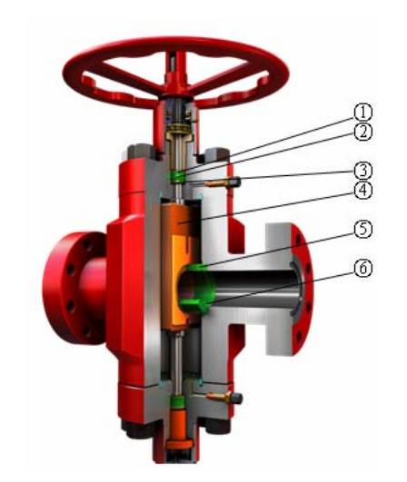Rising-Stem Slab Gate Valve Repair Kit