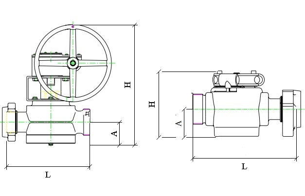 Union-End Plug Valve